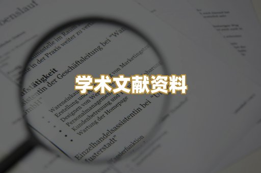 学术文献资料